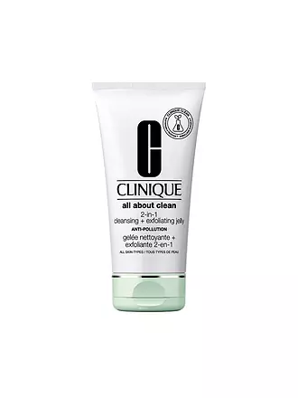 CLINIQUE | All About Clean 2-in-1 Cleansing + Exfoliating Jelly Anti-Pollution 150ml | 